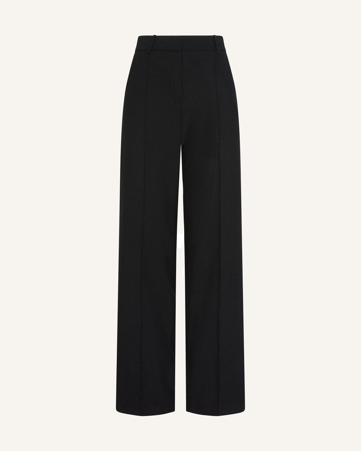 Stevie Slim Trouser in Black