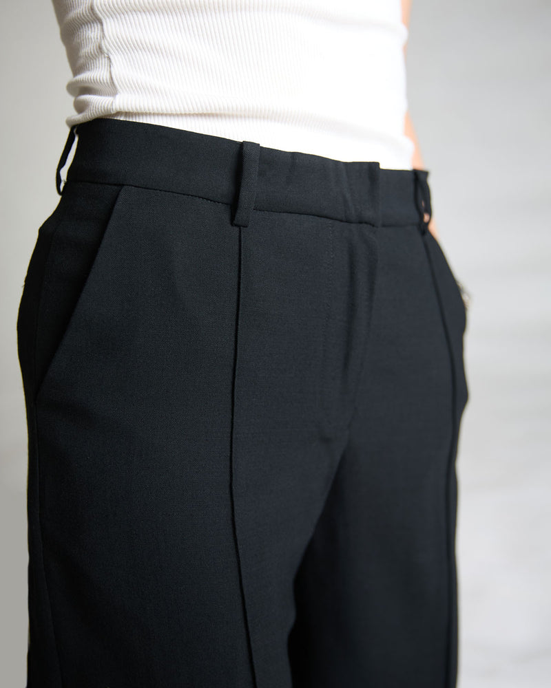 Stevie Slim Trouser in Black