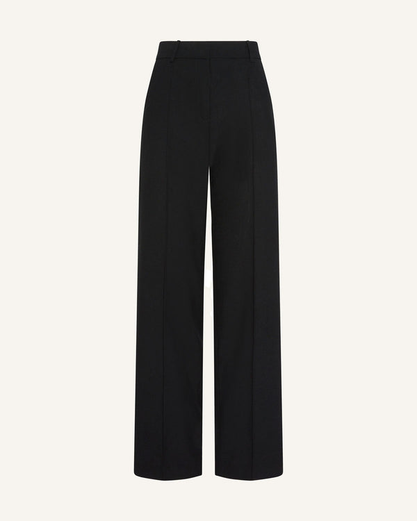 Stevie Slim Trouser in Black