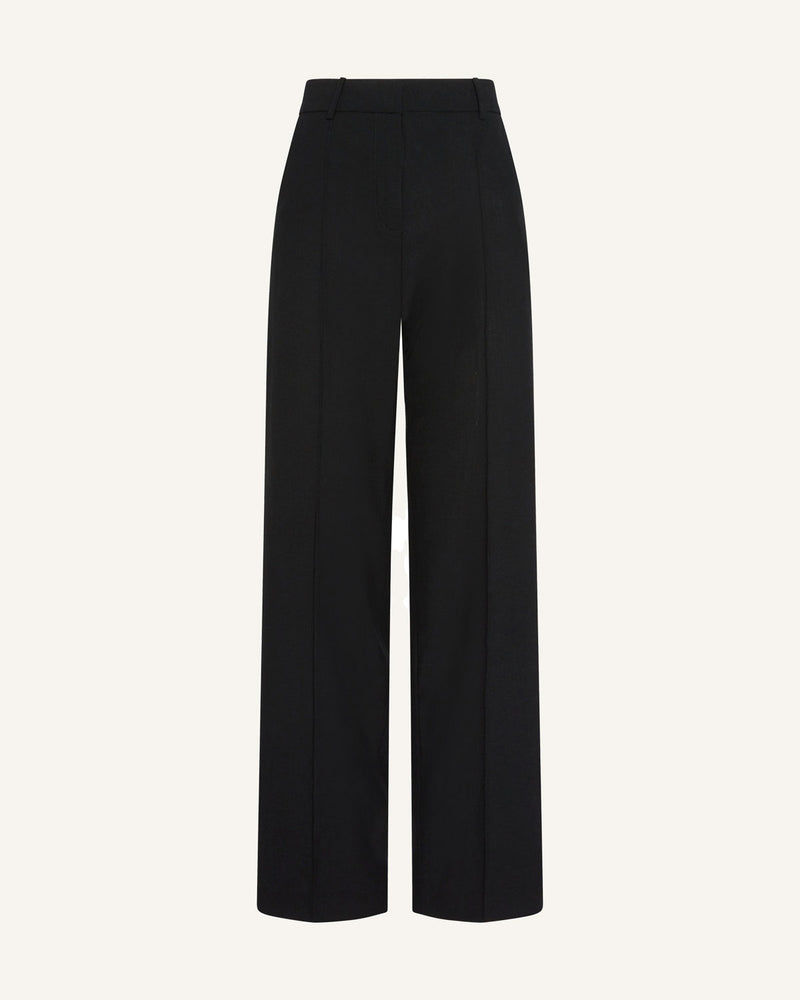 Stevie Slim Trouser in Black