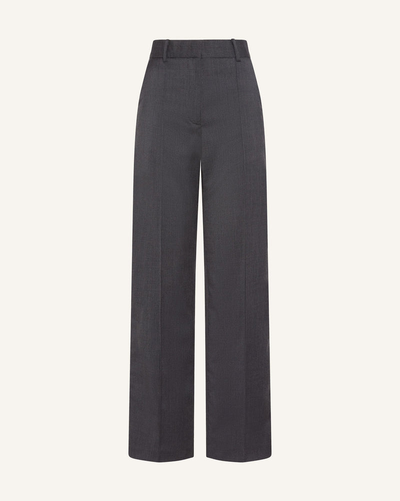 Stevie Slim Trouser in Charcoal