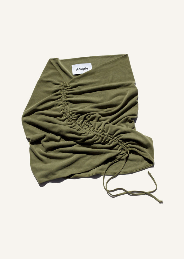 Mica Mini Skirt in Olive